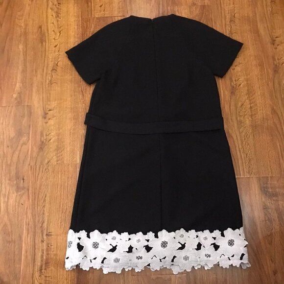 Kate Spade crepe flora lace trin dress - Picture 8 of 8